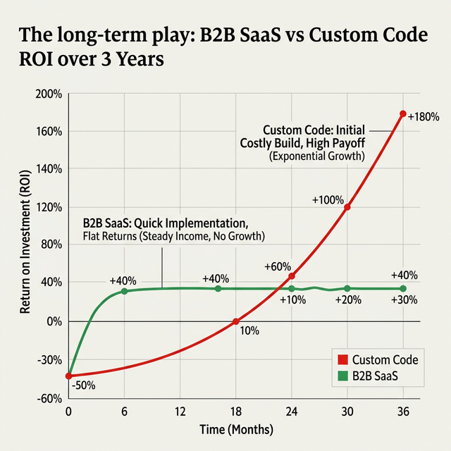B2B Organic SEO vs Paid Ads ROI 数据可视化
